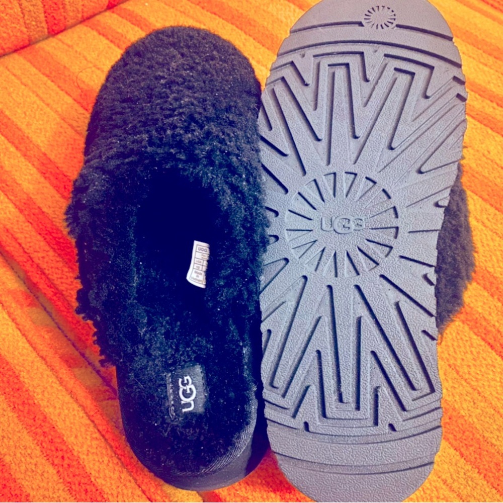 UGG fuzzy slippers. Brand new.